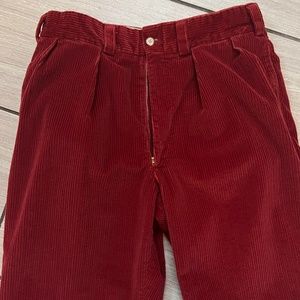 Bill’s Khakis Red Corduroy Trousers